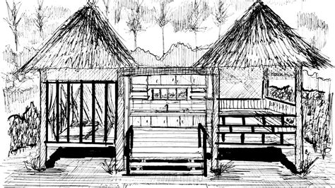 bahay kubo drawing|modern bahay kubo pictures.
